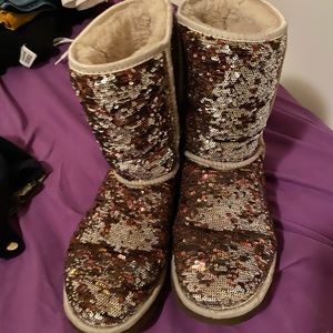 Vintage sequins Uggs